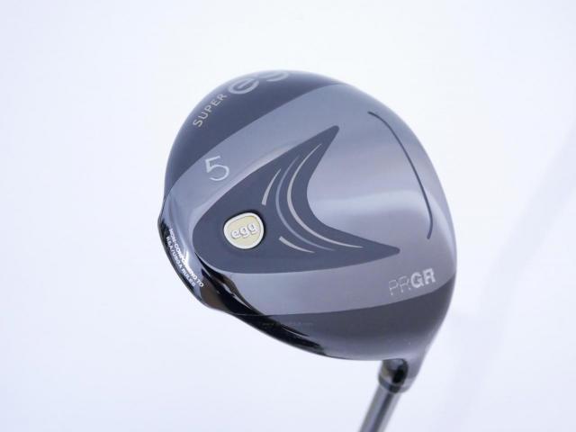 Fairway Wood : PRGR : หัวไม้ 5 PRGR Super Egg (รุ่นปี 2023 หน้าเด้งเกินกฏ COR 0.84 หายากมาก) Loft 19 ก้าน M-37 Flex R