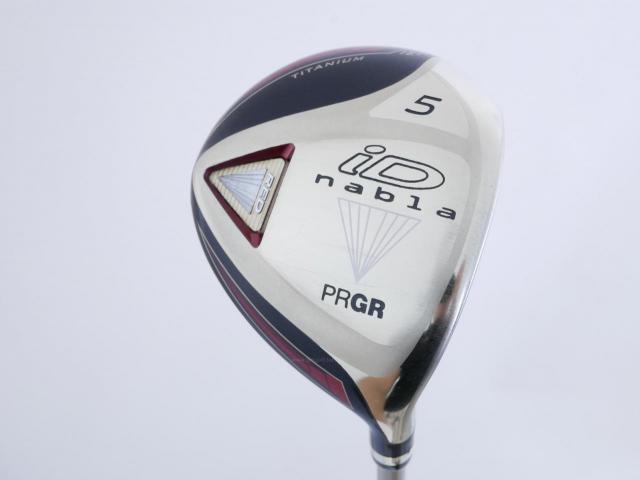 Fairway Wood : PRGR : หัวไม้ 5 PRGR ID Nabla RED (รุ่นท้อป Titanium) Loft 18.5 ก้าน M-37 (Flex R)