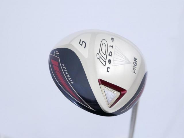 Fairway Wood : PRGR : หัวไม้ 5 PRGR ID Nabla RED (รุ่นท้อป Titanium) Loft 18.5 ก้าน M-37 (Flex R)