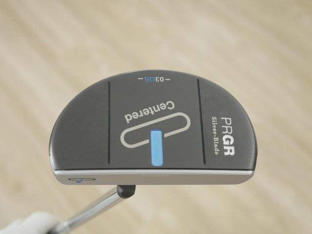 Putter : All : พัตเตอร์ PRGR Silver-Blade Centered 03OS (Mallet) ยาว 33 นิ้ว