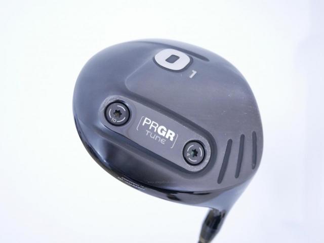 Driver : PRGR : ไดรเวอร์ PRGR TUNE 01 Loft 10.5 สุดยอดก้าน Crime Of Angel V Flex S