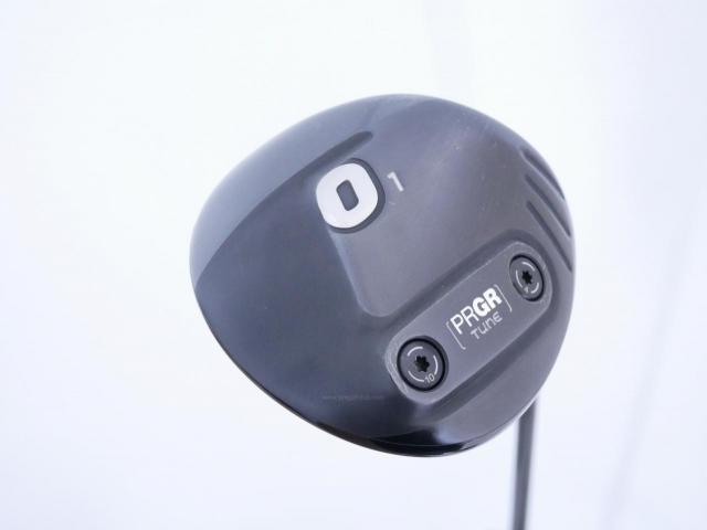 Driver : PRGR : ไดรเวอร์ PRGR TUNE 01 Loft 10.5 สุดยอดก้าน Crime Of Angel V Flex S