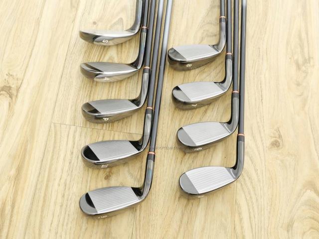 Iron set : Maruman : ชุดเหล็กกระเทย Maruman Shuttle i3000x มีเหล็ก 5-10,Pw,Aw,Sw (9 ชิ้น เทียบเท่า 4-Pw,Aw,Sw) ก้านกราไฟต์ Flex R2