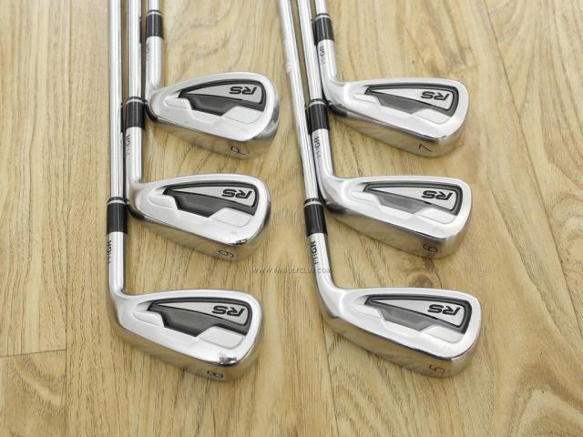 Iron set : PRGR : ชุดเหล็ก PRGR RS Maraging Face (รุ่นใหม่ ปี 2019 หน้าเด้ง) มีเหล็ก 5-Pw (6 ชิ้น) ก้านเหล็ก NS Pro 085 Flex SR (M-40)