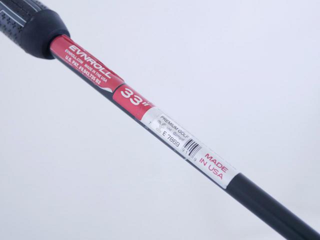 Putter : All : พัตเตอร์ EVNROLL ER11V Milled Midlock Mallet ยาว 33 นิ้ว
