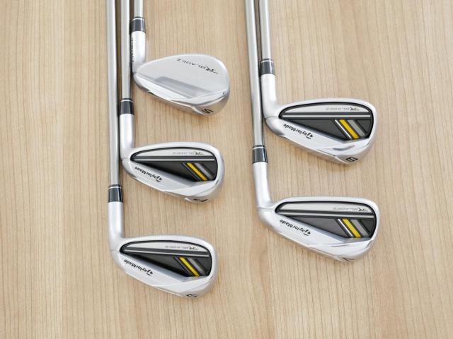 Lady club : All : ชุดเหล็ก Taylormade RocketBladez มีเหล็ก 7-Pw,Sw (5 ชิ้น) ก้านกราไฟต์ Flex L