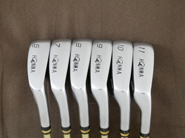 Iron set : Honma : ชุดเหล็ก Honma Beres IS-03 (ปี 2015 หน้าเด้ง Forged) มีเหล็ก 6-11 (6 ชิ้น เทียบเท่า 5-Pw) ก้าน ARMRQ 8 (49) Flex R (2 ดาว)