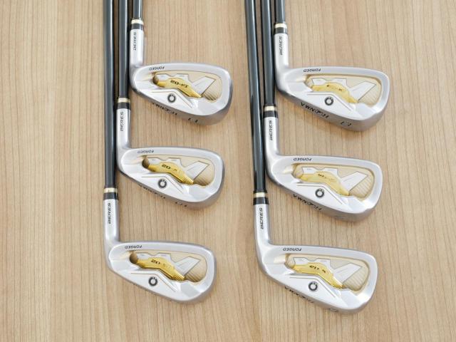 Iron set : Honma : ชุดเหล็ก Honma Beres IS-02 (หน้าเด้ง Forged) มีเหล็ก 6-11 (6 ชิ้น เทียบเท่า 5-Pw) ก้าน ARMRQ 6 (45) Flex R (2 ดาว)