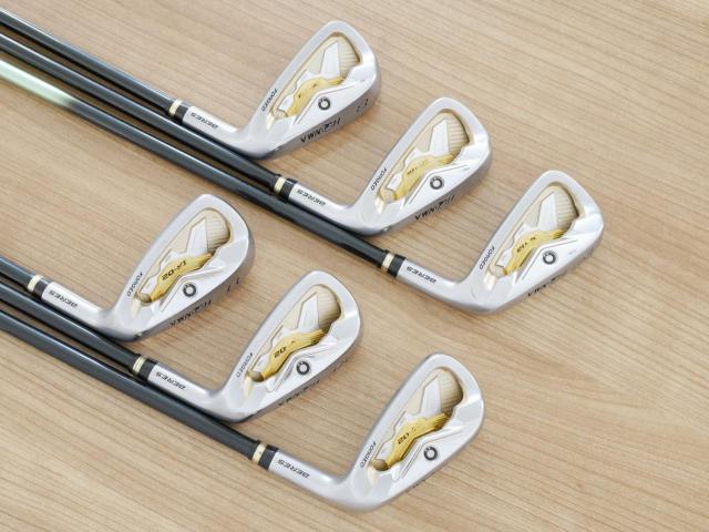 Iron set : Honma : ชุดเหล็ก Honma Beres IS-02 (หน้าเด้ง Forged) มีเหล็ก 6-11 (6 ชิ้น เทียบเท่า 5-Pw) ก้าน ARMRQ 6 (45) Flex R (2 ดาว)
