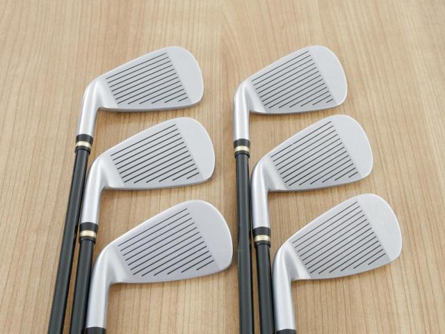 Iron set : Honma : ชุดเหล็ก Honma Beres IS-02 (หน้าเด้ง Forged) มีเหล็ก 6-11 (6 ชิ้น เทียบเท่า 5-Pw) ก้าน ARMRQ 6 (45) Flex R (2 ดาว)