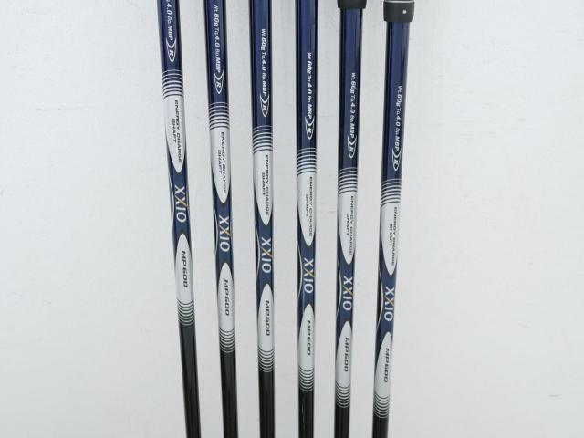 Iron set : XXIO : ชุดเหล็ก XXIO 6 (ใบใหญ่ ตีง่าย ไกล) มีเหล็ก 5-Pw (6 ชิ้น) ก้านกราไฟต์ MP-600 Flex R