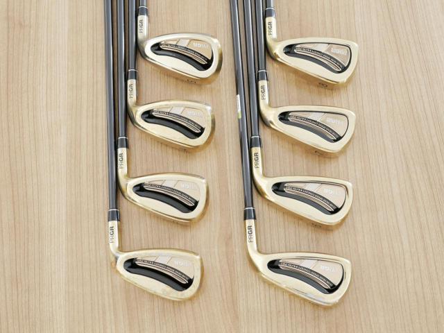 Iron set : PRGR : ชุดเหล็ก PRGR H/S 701 (หน้า Maraging เด้ง ไกล) มีเหล็ก 5-Pw,Aw,Sw (8 ชิ้น) ก้าน M-37 Flex R