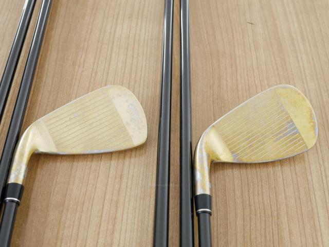Iron set : PRGR : ชุดเหล็ก PRGR H/S 701 (หน้า Maraging เด้ง ไกล) มีเหล็ก 5-Pw,Aw,Sw (8 ชิ้น) ก้าน M-37 Flex R