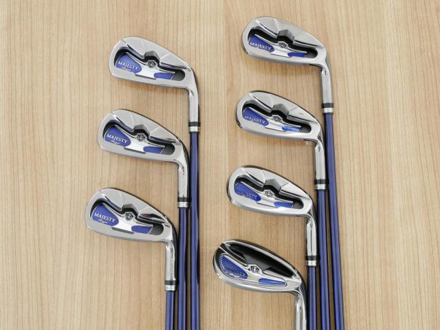 Iron set : Maruman : ชุดเหล็ก Maruman Majesty Royal SP (รุ่นท๊อปสุด ตีง่าย เด้ง ไกลมากๆ) มีเหล็ก 6-10,Pw,Aw (7 ชิ้น ระยะเทียบเท่า 5-Pw,Aw) ก้านกราไฟต์ Flex R