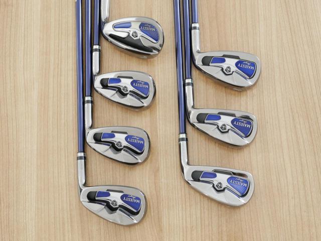 Iron set : Maruman : ชุดเหล็ก Maruman Majesty Royal SP (รุ่นท๊อปสุด ตีง่าย เด้ง ไกลมากๆ) มีเหล็ก 6-10,Pw,Aw (7 ชิ้น ระยะเทียบเท่า 5-Pw,Aw) ก้านกราไฟต์ Flex R