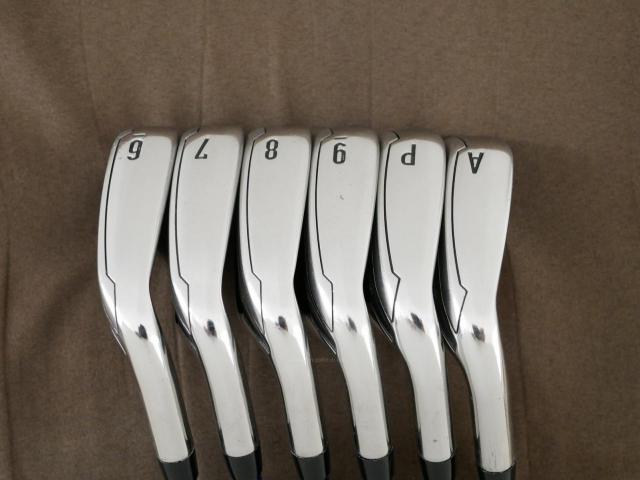 Iron set : Callaway : **มีตำหนิ** ชุดเหล็ก Callaway XR (ใบใหญ่ ตีง่ายมาก) มีเหล็ก 6-Pw,Aw (6 ชิ้น) ก้านกราไฟต์ Flex R