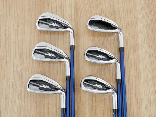 Iron set : Callaway : **มีตำหนิ** ชุดเหล็ก Callaway XR (ใบใหญ่ ตีง่ายมาก) มีเหล็ก 6-Pw,Aw (6 ชิ้น) ก้านกราไฟต์ Flex R