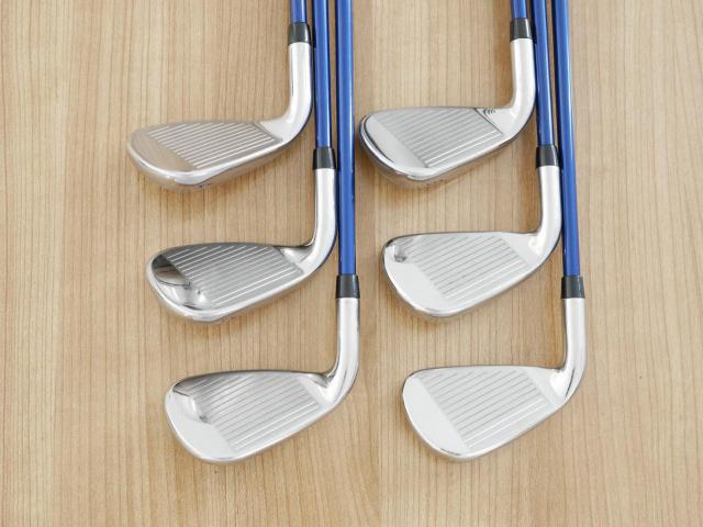 Iron set : Callaway : **มีตำหนิ** ชุดเหล็ก Callaway XR (ใบใหญ่ ตีง่ายมาก) มีเหล็ก 6-Pw,Aw (6 ชิ้น) ก้านกราไฟต์ Flex R