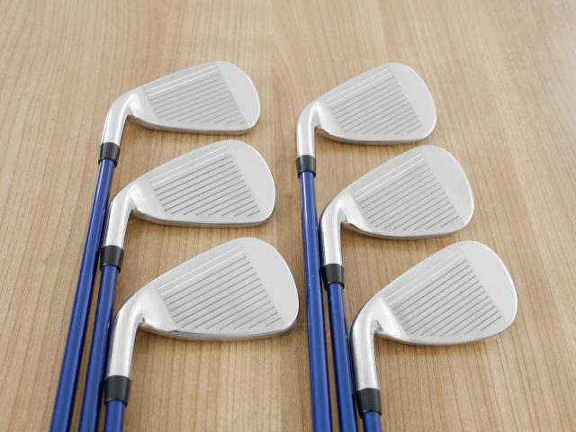 Iron set : Callaway : **มีตำหนิ** ชุดเหล็ก Callaway XR (ใบใหญ่ ตีง่ายมาก) มีเหล็ก 6-Pw,Aw (6 ชิ้น) ก้านกราไฟต์ Flex R