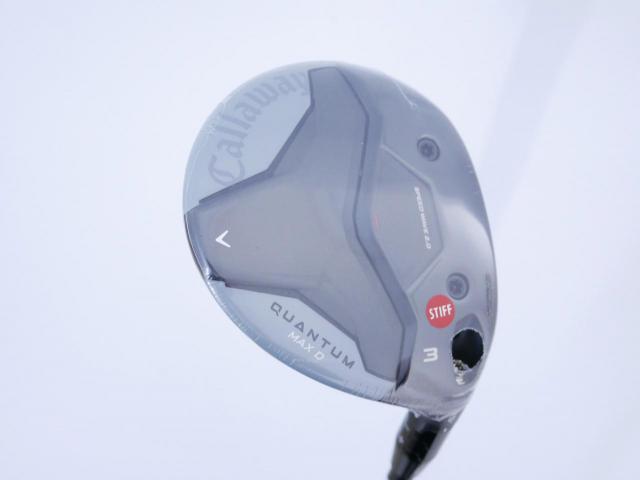 Fairway Wood : callaway : **ของใหม่ ยังไม่แกะพลาสติก** หัวไม้ 3 Callaway Quantum Max D (รุ่นล่าสุด ออกปี 2026) Loft 15 ก้าน Athlemax 50 Flex S