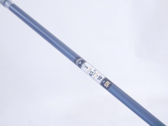 Fairway Wood : callaway : **ของใหม่ ยังไม่แกะพลาสติก** หัวไม้ 3 Callaway ELYTE Max Fast (ออกปี 2025) Loft 16 ก้าน UST Mamiya LIN-Q 40 Flex SR