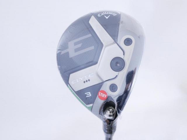 Fairway Wood : callaway : **ของใหม่ ยังไม่แกะพลาสติก** หัวไม้ 3 Callaway ELYTE Triple Diamond (ออกปี 2025) Loft 15 ก้าน Mitsubishi TENSEI 60 Flex S