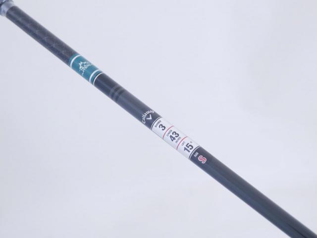 Fairway Wood : callaway : **ของใหม่ ยังไม่แกะพลาสติก** หัวไม้ 3 Callaway ELYTE Triple Diamond (ออกปี 2025) Loft 15 ก้าน Mitsubishi TENSEI 60 Flex S