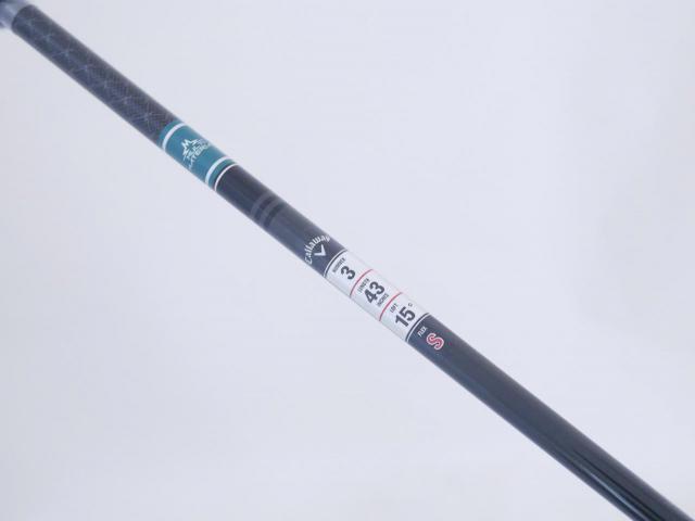 Fairway Wood : callaway : **ของใหม่ ยังไม่แกะพลาสติก** หัวไม้ 3 Callaway ELYTE Triple Diamond (ออกปี 2025) Loft 15 ก้าน Mitsubishi TENSEI 60 Flex S
