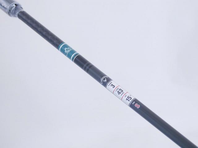 Fairway Wood : callaway : **ของใหม่ ยังไม่แกะพลาสติก** หัวไม้ 3 Callaway ELYTE Triple Diamond (ออกปี 2025) Loft 15 ก้าน Mitsubishi TENSEI 60 Flex S
