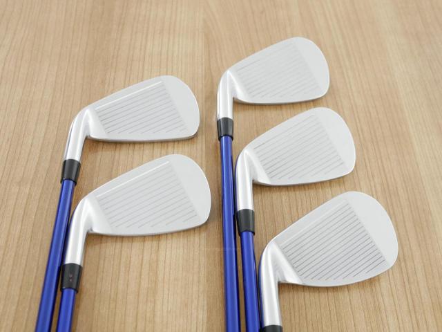 Iron set : Yamaha : ชุดเหล็ก Yamaha Inpres DriveStar (ออกปี 2023 ตีไกลที่สุด ไกลกว่าเหล็กทั่วไป 2 เบอร์ หน้าเด้งมากๆ) มีเหล็ก 7-Pw,Aw (5 ชิ้น) ก้านกราไฟต์ Fujikura Speeder NX M423i Flex R
