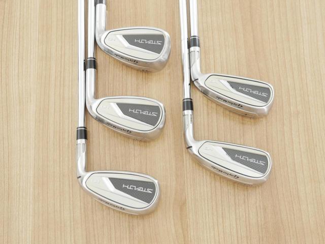 Iron set : Taylormade : ชุดเหล็ก Taylormade Stealth HD (ออกปี 2022 Japan Spec. ใบใหญ่มาก ตีง่ายสุดๆ) มีเหล็ก 6-Pw (5 ชิ้น) ก้านเหล็ก KBS Max MT 80 Flex S