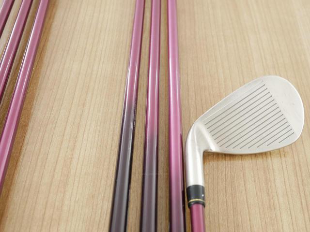 Iron set : Yonex : ชุดเหล็ก Yonex Royal DTP (ออกปี 2016 ท๊อปสุด ก้านดีมาก หน้าเด้ง ตีไกลสุดๆ) มีเหล็ก 7-Pw,Aw,As,Sw (7 ชิ้น) ก้านกราไฟต์ Flex R