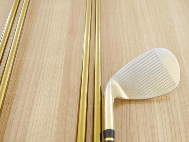 Iron set : Tsuruya : ชุดเหล็ก Tsuruya AXEL Gold Premium II (รุ่นปี 2017 ของใหม่ 6 หมื่นกว่าบาท หน้าเด้งสุดๆ ไกลสุดๆๆ) มีเหล็ก 7-Pw,Sw (5 ชิ้น) ก้านกราไฟต์ Flex R