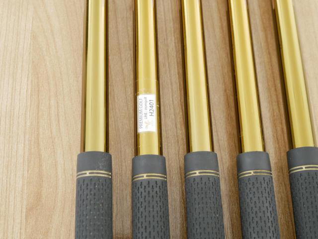 Iron set : Tsuruya : ชุดเหล็ก Tsuruya AXEL Gold Premium II (รุ่นปี 2017 ของใหม่ 6 หมื่นกว่าบาท หน้าเด้งสุดๆ ไกลสุดๆๆ) มีเหล็ก 7-Pw,Sw (5 ชิ้น) ก้านกราไฟต์ Flex R