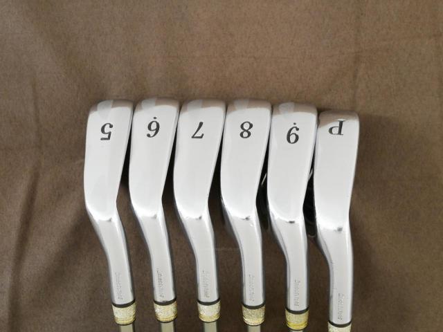 Iron set : Tourstage : ชุดเหล็ก Tourstage PHYZ Forged (ซีรี่ย์ท๊อป นุ่มไกล) มีเหล็ก 5-Pw (6 ชิ้น) ก้านกราไฟต์ FSP Winbird BIG TRAJECTORY CD50 Flex R