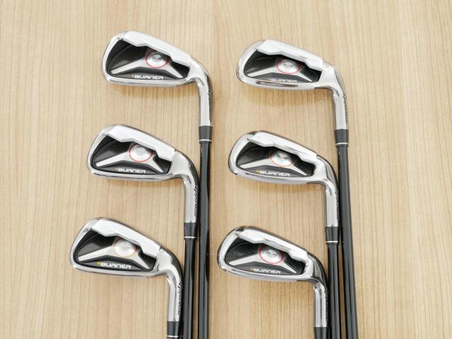 Iron set : Taylormade : ชุดเหล็ก Taylormade Burner มีเหล็ก 5-Pw (6 ชิ้น) ก้านกราไฟต์ Flex R