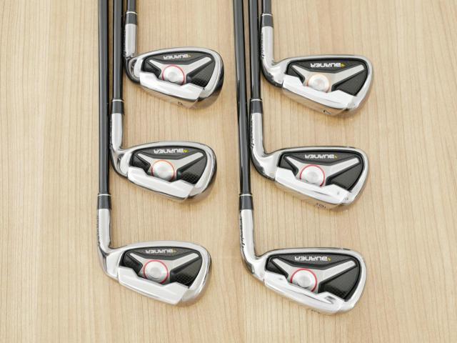 Iron set : Taylormade : ชุดเหล็ก Taylormade Burner มีเหล็ก 5-Pw (6 ชิ้น) ก้านกราไฟต์ Flex R
