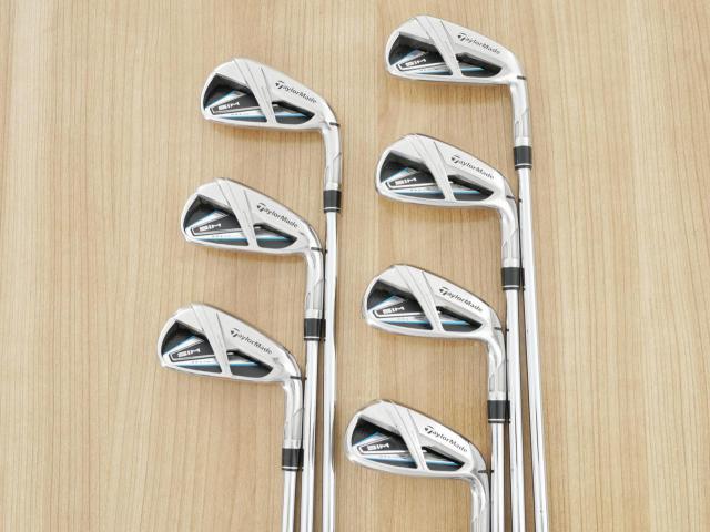 Iron set : Taylormade : ชุดเหล็ก Taylormade SIM MAX (ออกปี 2020 Japan Spec.) มีเหล็ก 4-Pw (7 ชิ้น) ก้านเหล็ก KBS Max 85 Flex R