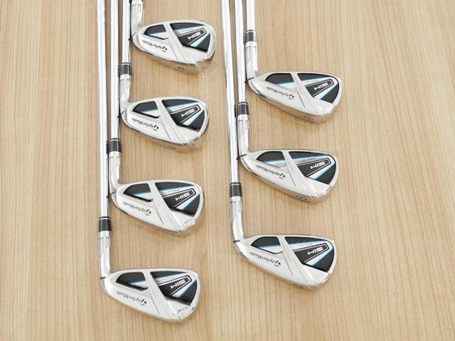 Iron set : Taylormade : ชุดเหล็ก Taylormade SIM MAX (ออกปี 2020 Japan Spec.) มีเหล็ก 4-Pw (7 ชิ้น) ก้านเหล็ก KBS Max 85 Flex R