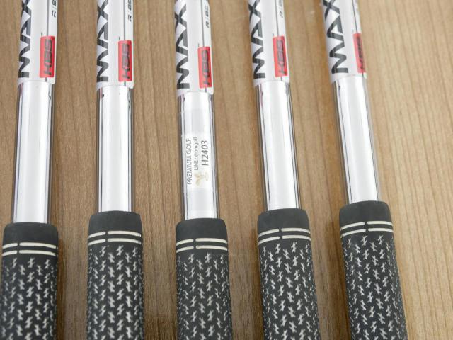 Iron set : Taylormade : ชุดเหล็ก Taylormade SIM MAX (ออกปี 2020 Japan Spec.) มีเหล็ก 4-Pw (7 ชิ้น) ก้านเหล็ก KBS Max 85 Flex R