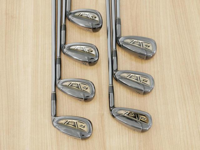 Iron set : Tsuruya : ชุดเหล็ก Tsuruya AXEL Gold Premium III (ออกปี 2019 ของใหม่ 6 หมื่นกว่าบาท หน้าเด้งสุดๆ ไกลสุดๆๆ) มีเหล็ก 7-Pw,Aw,As,Sw (7 ชิ้น) ก้านกราไฟต์ Flex R