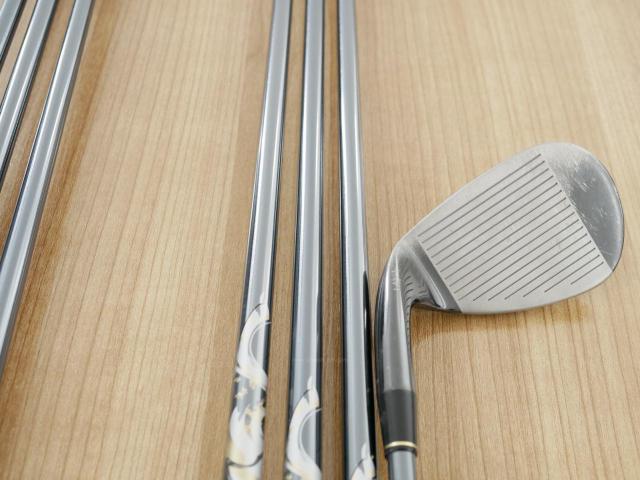 Iron set : Tsuruya : ชุดเหล็ก Tsuruya AXEL Gold Premium III (ออกปี 2019 ของใหม่ 6 หมื่นกว่าบาท หน้าเด้งสุดๆ ไกลสุดๆๆ) มีเหล็ก 7-Pw,Aw,As,Sw (7 ชิ้น) ก้านกราไฟต์ Flex R