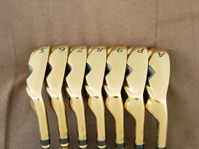 Iron set : Kasco : ชุดเหล็ก Kasco ID Maraging มีเหล็ก 5-Pw,Aw (7 ชิ้น) ก้านกราไฟต์ Flex R