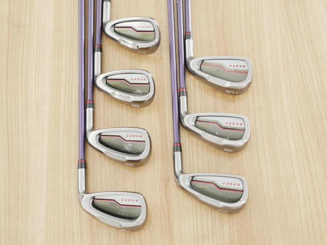Lady club : All : ชุดเหล็ก Daiwa Labospec FF-247III (หน้าเด้งสุดๆ ตีไกลสุดๆๆๆๆ เหล็ก 7 Loft 25) มีเหล็ก 7-Pw,Aw,As,Sw (7 ชิ้น) ก้านกราไฟต์ Flex A (Lady)