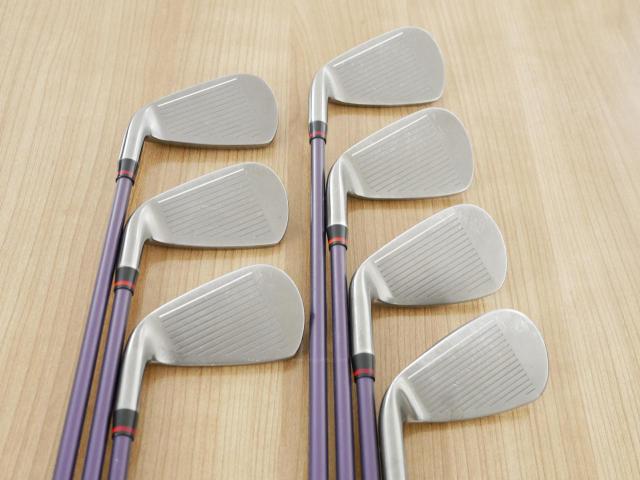 Lady club : All : ชุดเหล็ก Daiwa Labospec FF-247III (หน้าเด้งสุดๆ ตีไกลสุดๆๆๆๆ เหล็ก 7 Loft 25) มีเหล็ก 7-Pw,Aw,As,Sw (7 ชิ้น) ก้านกราไฟต์ Flex A (Lady)