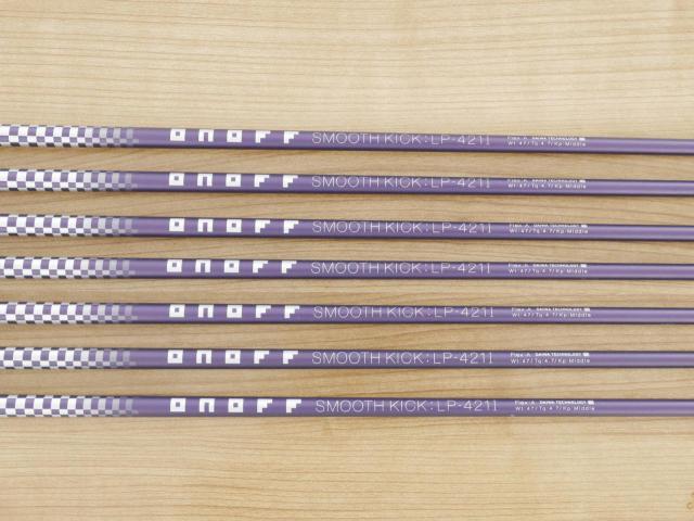 Lady club : All : ชุดเหล็ก Daiwa Labospec FF-247III (หน้าเด้งสุดๆ ตีไกลสุดๆๆๆๆ เหล็ก 7 Loft 25) มีเหล็ก 7-Pw,Aw,As,Sw (7 ชิ้น) ก้านกราไฟต์ Flex A (Lady)