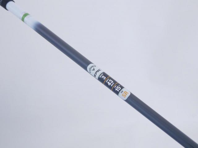 Fairway Wood : callaway : หัวไม้ 3 Callaway EPIC Speed (รุ่นปี 2021) Loft 15 ก้าน Mitsubishi Diamana 50 Flex SR