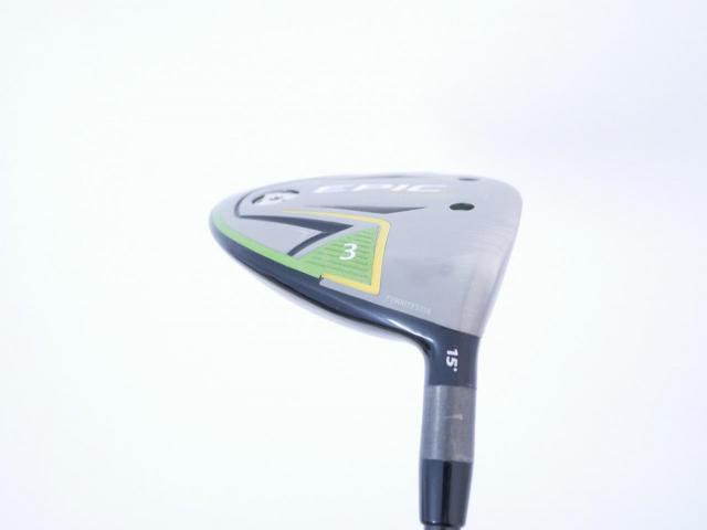 Fairway Wood : callaway : หัวไม้ 3 Callaway Epic Flash Star (รุ่นปี 2019) Loft 15 ก้าน Fujikura Speeder Evolution IV FW 40 Flex R