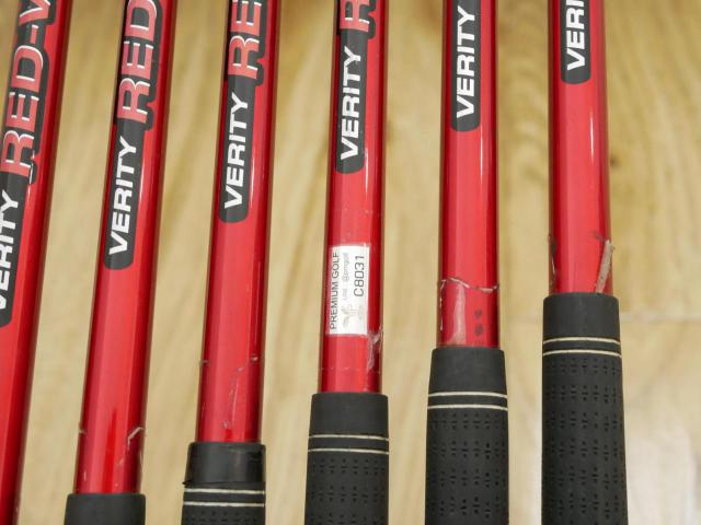 Iron set : Maruman : ชุดเหล็ก Maruman Red-V II (ใบใหญ่ ตีง่าย ไกล) มีเหล็ก 5-Pw (6 ชิ้น) ก้านกราไฟต์ Flex R
