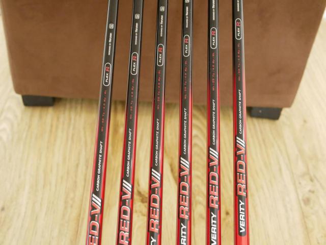 Iron set : Maruman : ชุดเหล็ก Maruman Red-V II (ใบใหญ่ ตีง่าย ไกล) มีเหล็ก 5-Pw (6 ชิ้น) ก้านกราไฟต์ Flex R